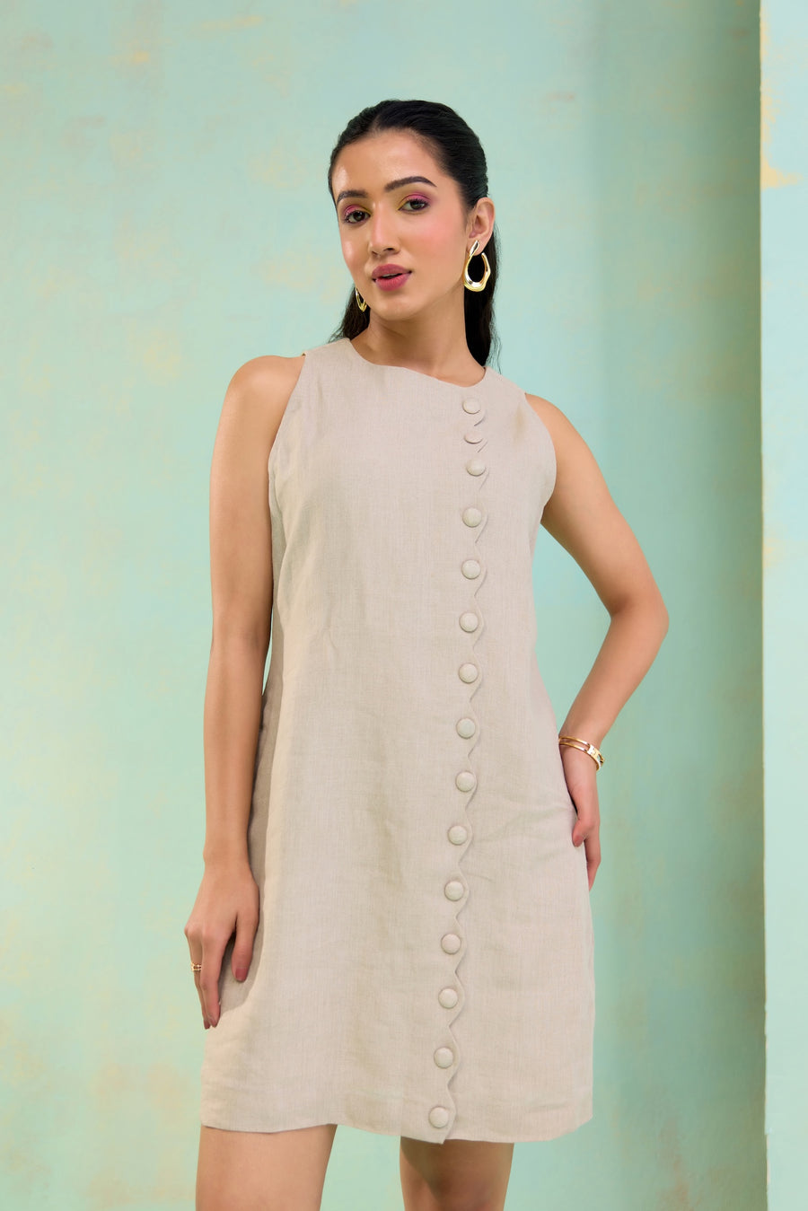 Scallop Dress