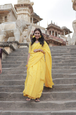 Sajeeli Booti Saree