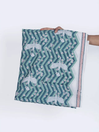 Sarang Teal - Cotton Fabric