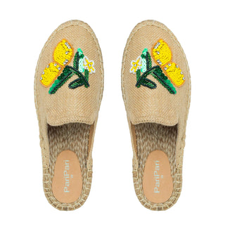Lemoncello Espadrilles Beige Platforms