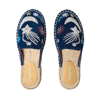 Starry Night Dark Denim Platforms