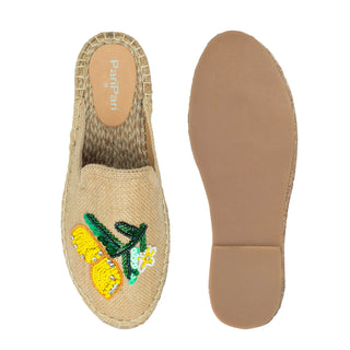 Lemoncello Espadrilles Beige Platforms