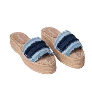 Saira Denim Sandals Platforms Sandal