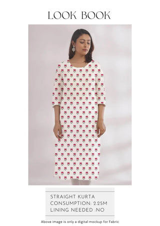 Kamali Plume - Cotton Fabric