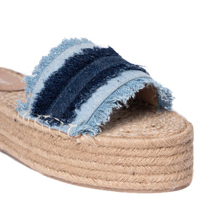 Saira Denim Sandals Platforms Sandal