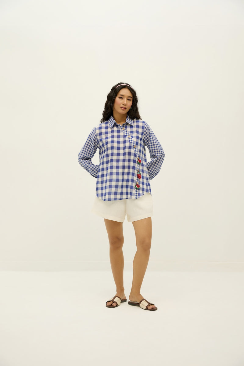 Check mate Handloom Cotton Shirt