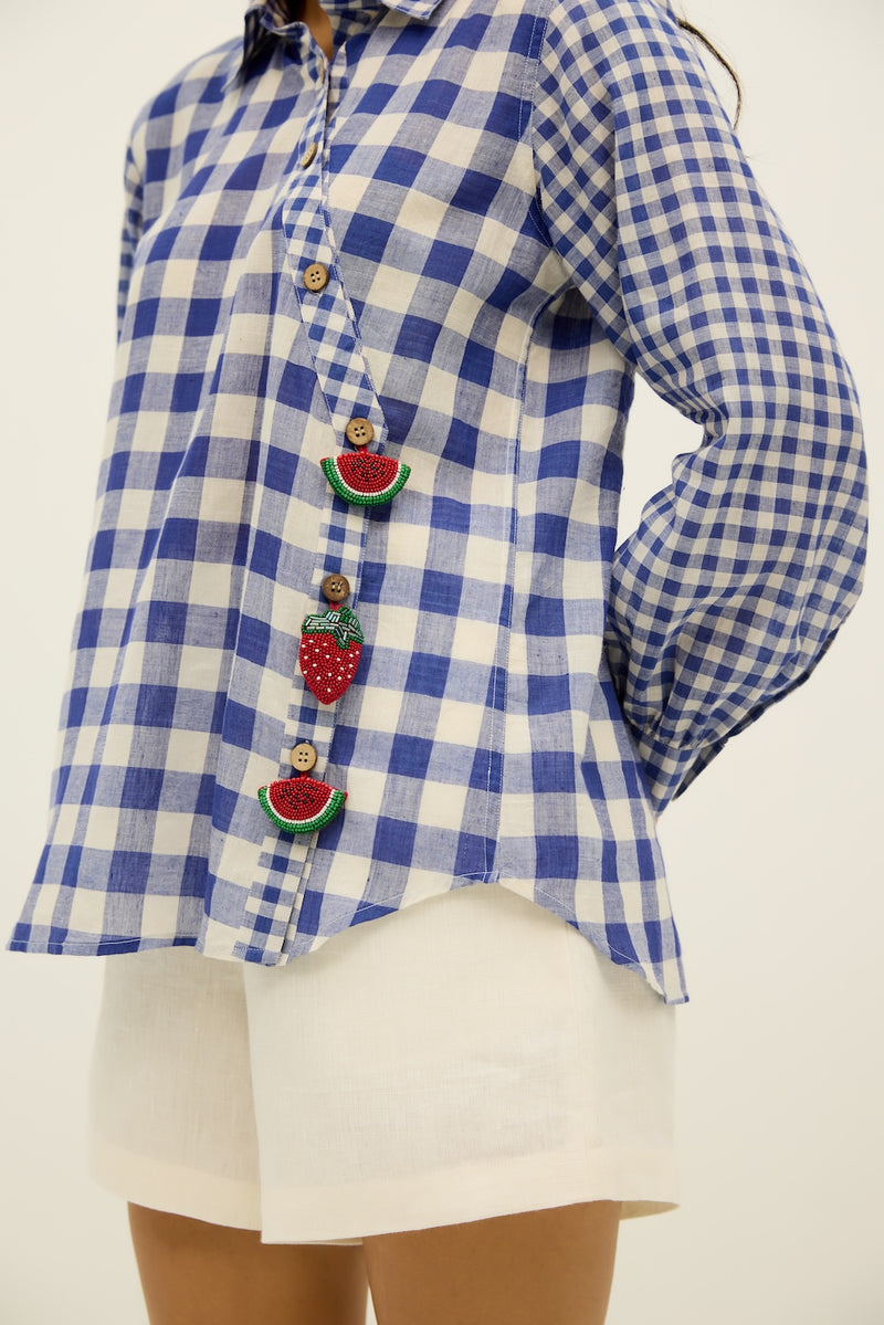 Check mate Handloom Cotton Shirt