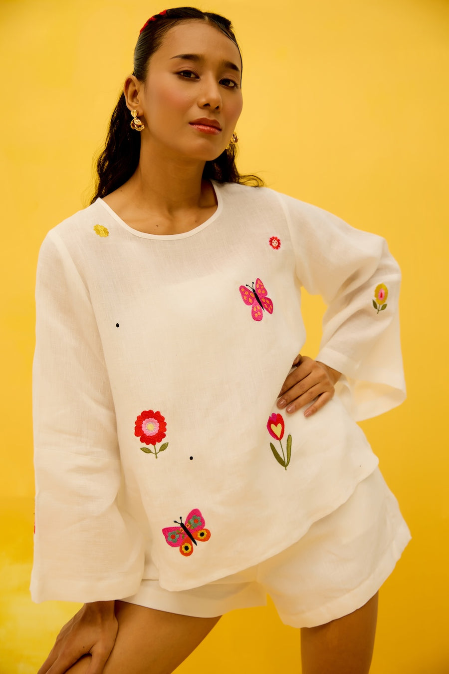 Wonder & Whimsy Linen Top