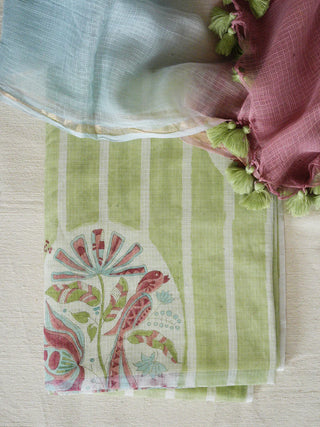 Perch sage - Cotton Fabric