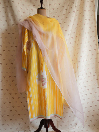 Sunshine - semi stitched dress
