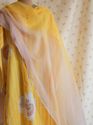 Sunshine - semi stitched dress