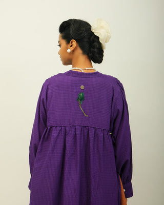 Thistle Applique Dress
