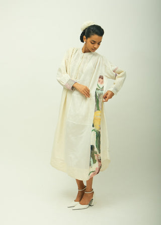 Peony Patchwork Dress