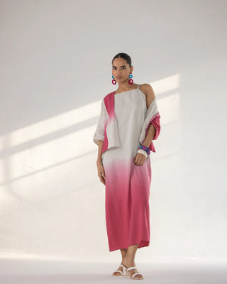FADE STRAP DRESS AND JACKET