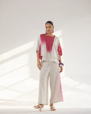 FADE STRAP TOP JACKET SET