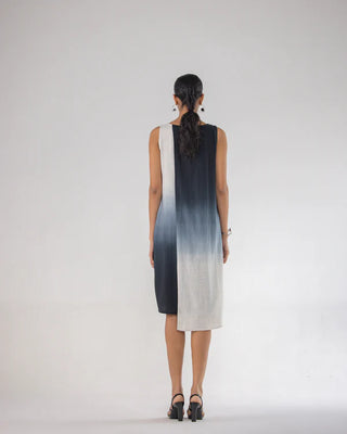 FADE LAYERED DRESS AND JACKET