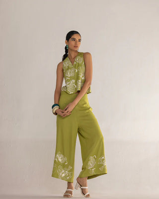 FLORAL WALTZ TWIST BACK CO-ORD