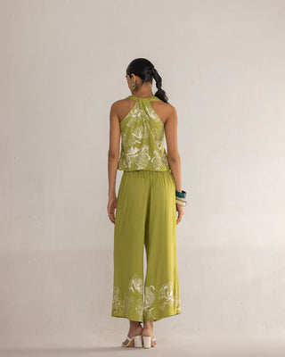 FLORAL WALTZ TWIST BACK CO-ORD