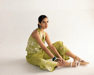 FLORAL WALTZ TWIST BACK CO-ORD