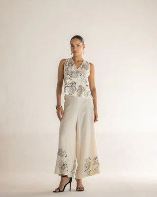 FLORAL WALTZ TWIST BACK CO-ORD
