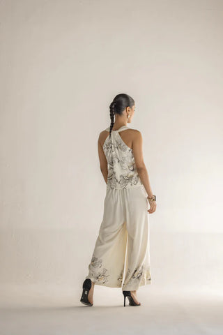 FLORAL WALTZ TWIST BACK CO-ORD
