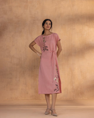 Golden Daisy Bow dress