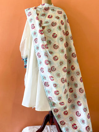 Jada Ivor-  MulChanderi- Semi Stitch Set