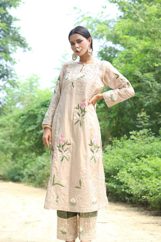 Timeless Tissue Kurta Set