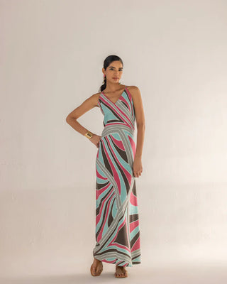 MIRAGE CRISS-CROSS DRESS