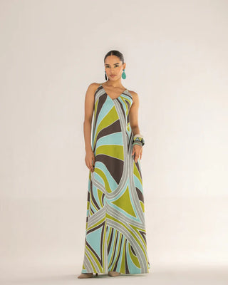 MIRAGE CRISS-CROSS DRESS