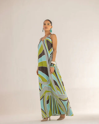 MIRAGE CRISS-CROSS DRESS