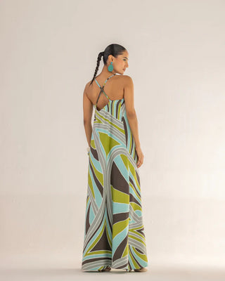 MIRAGE CRISS-CROSS DRESS