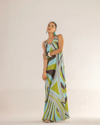 MIRAGE CRISS-CROSS DRESS
