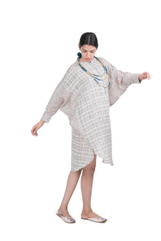 Pine Cone Cowboy Plaid Dress