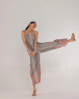 RETRO TWIST JUMPSUIT