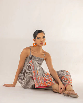 RETRO TWIST JUMPSUIT