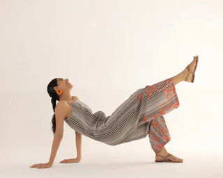 RETRO TWIST JUMPSUIT