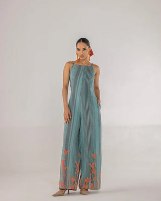 RETRO TWIST JUMPSUIT
