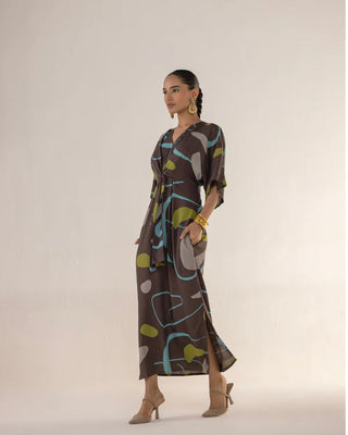 SAND DUNES CINCH DRESS