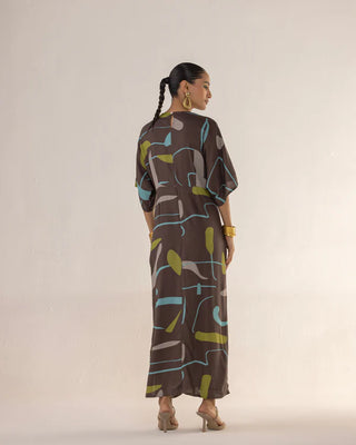SAND DUNES CINCH DRESS