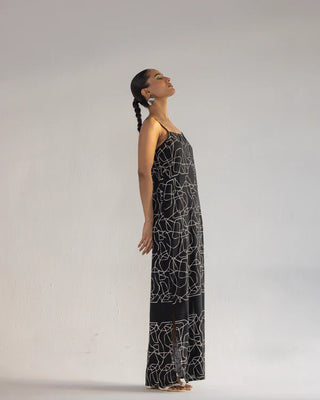 TANGLES STRAP DRESS