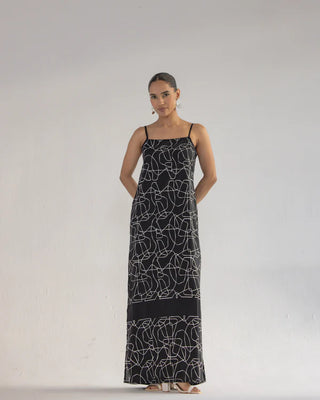 TANGLES STRAP DRESS