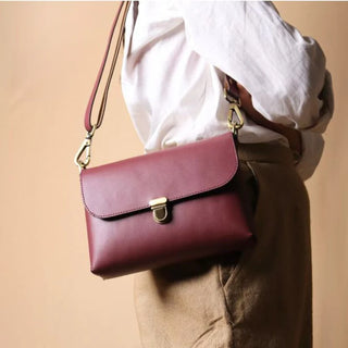 Crossbody Shoulder Sling Bag for Women in Maroon: Sophie