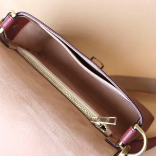 Crossbody Shoulder Sling Bag for Women in Maroon: Sophie