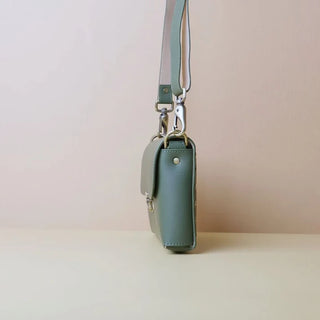 Crossbody Shoulder Sling Bag for Women in Mint Green: Sophie