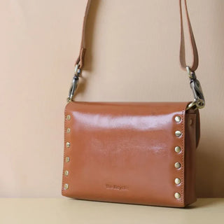 Minimalist Luxury Crossbody Sling Bag for Women in Tan: Sophie