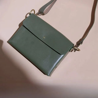 Mint Green Crossbody Shoulder Sling Bag: Zoe