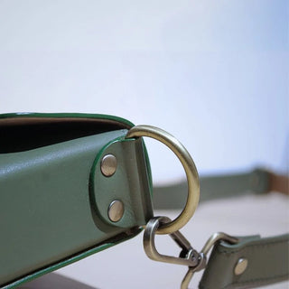 Mint Green Crossbody Shoulder Sling Bag: Zoe