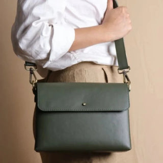 Mint Green Crossbody Shoulder Sling Bag: Zoe