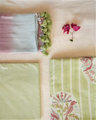 Perch sage - Cotton Fabric